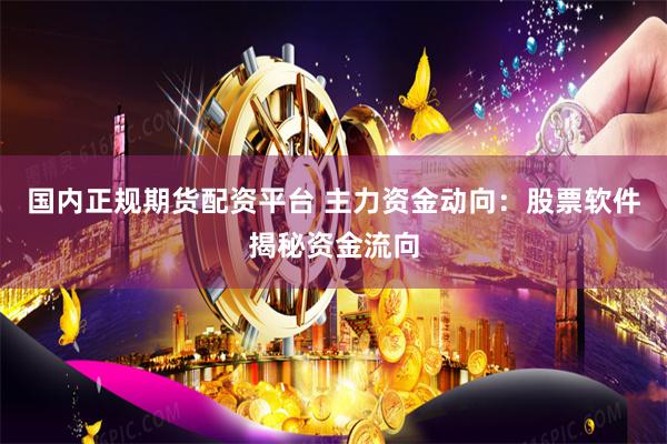 国内正规期货配资平台 主力资金动向：股票软件揭秘资金流向